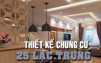 Nội thất chung cư 25 Lạc Chung